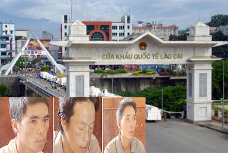 
Gi&agrave;ng A Chịa, Gi&agrave;ng A Vư v&agrave; S&ugrave;ng A Mang tại cơ quan điều tra.
