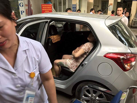 
Sản phụ là Nguyễn Mai Phương đã kịp thời được đưa tới Bệnh viện.
