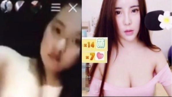 MC trực tuyến Kỳ Kỳ c&oacute; những h&agrave;nh vi phản cảm trong clip