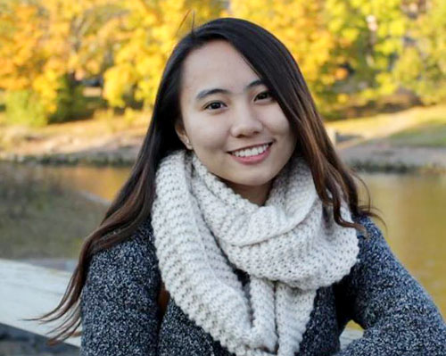 Hoàng Diệu Linh (20 tuổi), nữ sinh Việt Nam xuất sắc ở Phần Lan. Ảnh: NVCC.