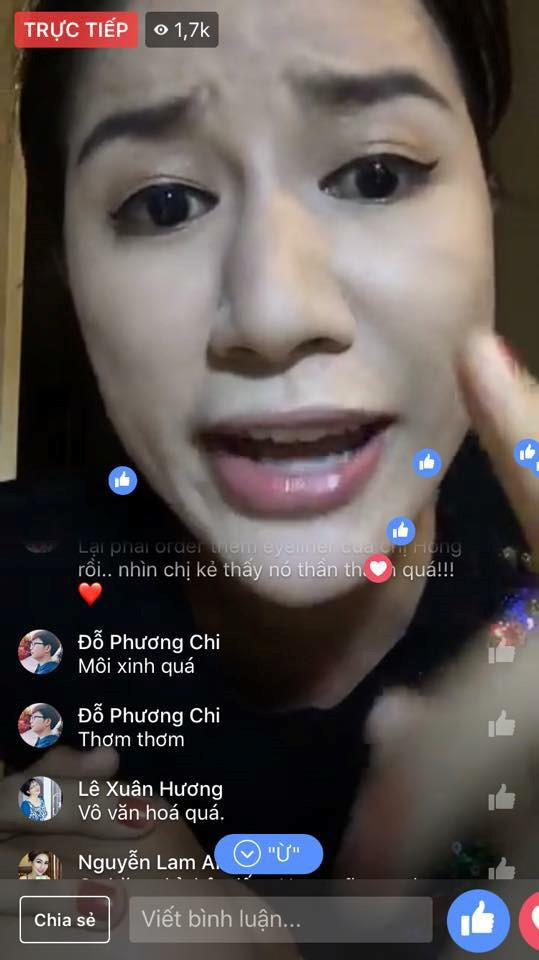 
Người mẫu Trang Trần đăng đàn chửi mắng nghệ sĩ Xuân Hương khi xuất hiện một dòng bình luận được cho là của đàn chị. Ảnh: FBNV.
