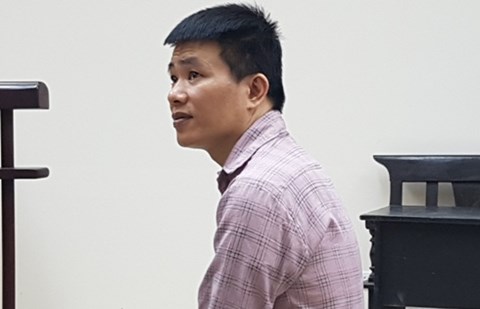 Trịnh Văn Hùng lúc HĐXX phúc thẩm rút vào nghị án