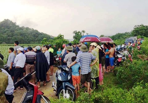 Hiện trường nơi phát hiện thi thể ông Sơn
