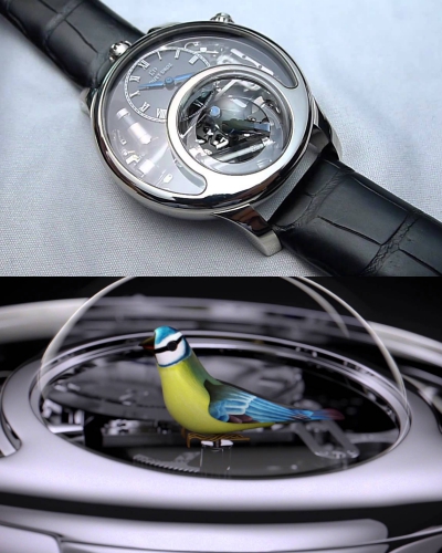 The Charming Bird - đồng hồ đeo tay có tiếng chim hót đầu tiên trên thế giới.