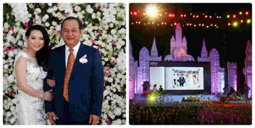 
Đại gia Nguyễn Việt Cường tổ chức tiệc cưới cho con gái hoành tráng nhất Cà Mau.
