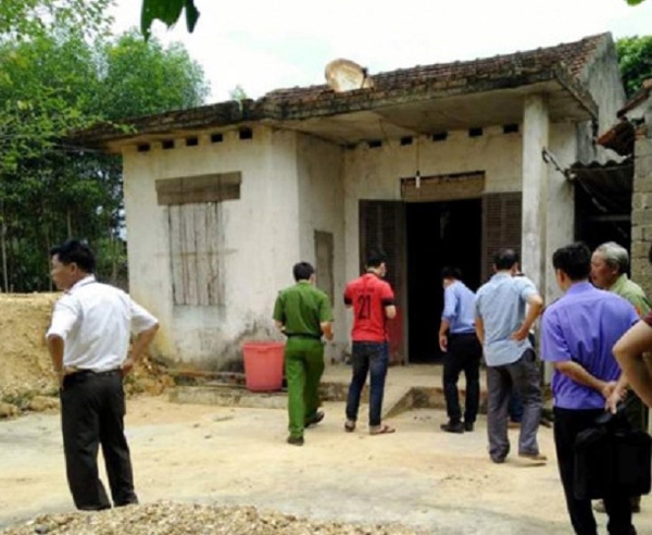 
Ngôi nhà của nạn nhân.
