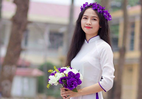 Nguyễn Thị Phương Liên, thủ khoa 30 điểm khối A của Hà Nội. Ảnh: NVCC.