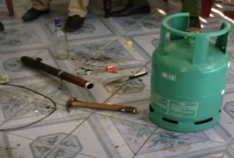 Tuyên đòi châm lửa bình gas. Ảnh minh họa.