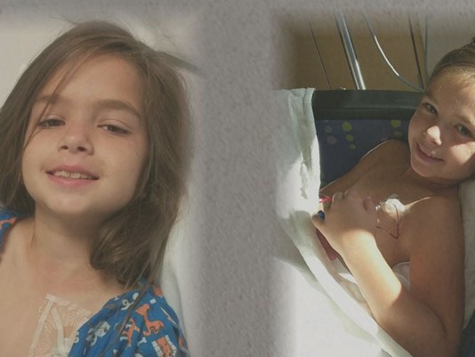 
Trước khi lên 2 tuổi, Addison phải trải qua 3 cuộc phẫu thuật nào rất phức tạp. (Ảnh: Internet)
