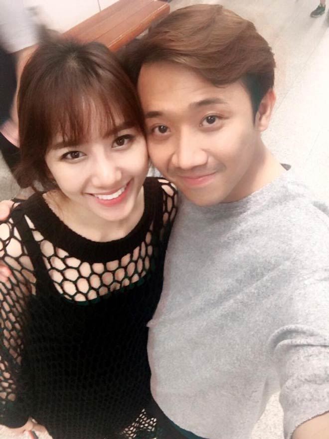 Hai vợ chồng Hari Won và Trấn Thành luôn ở bên nhau như hình với bóng