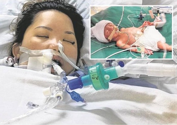 Sau 11 năm chờ đợi, kh&ocirc;ng ai ngờ người phụ nữ n&agrave;y lại phải chịu cảnh mẹ h&ocirc;n m&ecirc;, con nằm lồng ấp ngay lần đầu sinh. 