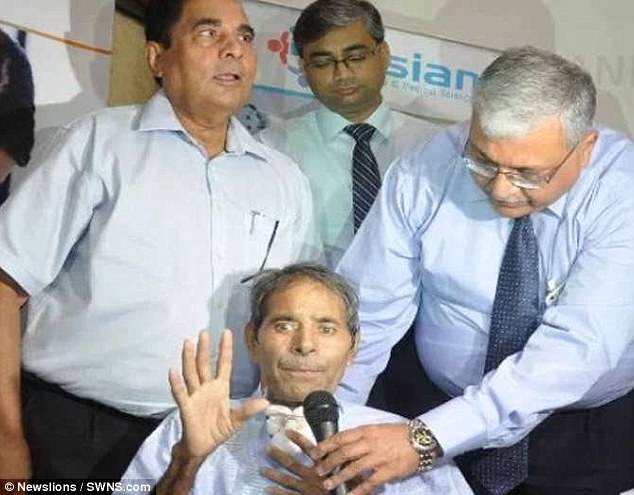 
&Ocirc;ng Badrilal Meena. (Ảnh: dailymail)
