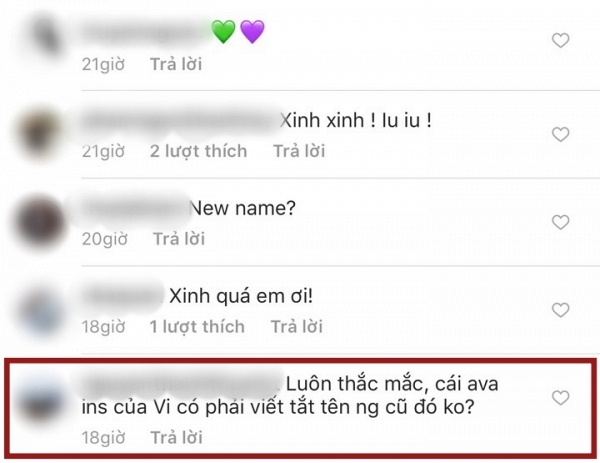 
Nhiều người thắc mắc lí do vì sao Hạ Vi vẫn để chiếc ảnh đại diện đầy ẩn ý.
