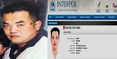 
Interpol ph&aacute;t lệnh truy n&atilde; Nguyễn Đức Dũng theo đề nghị của cơ quan điều tra Việt Nam.

