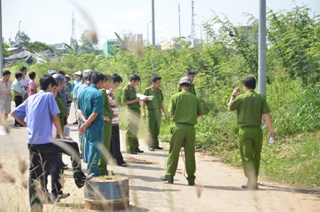 Hiện trường một vụ cướp xe &ocirc;m ở quận 8