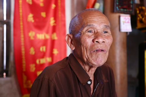Ông Trần Văn Thêm. Ảnh: Phạm Dự.