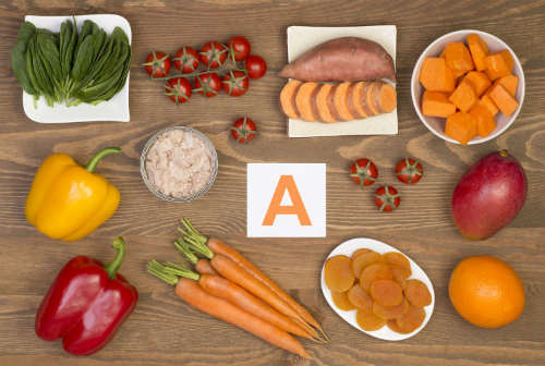 Một số thực phẩm giàu vitamin A. Ảnh: betterhealth
