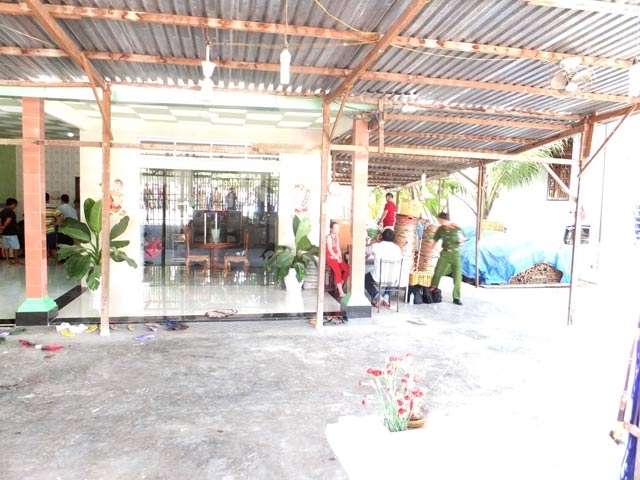 Hiện trường vụ việc.