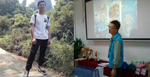 
Wang Yaodong, 19 tuổi.
