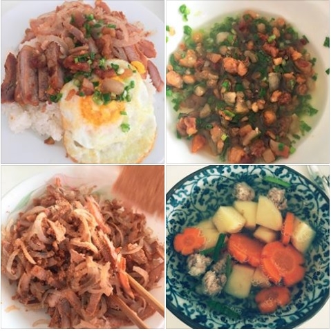 
Hình ảnh những món ăn do chính Thủy Tiên chuẩn bị.
