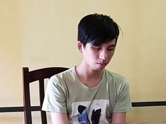 Bùi Mạnh Hải tại cơ quan điều tra.
