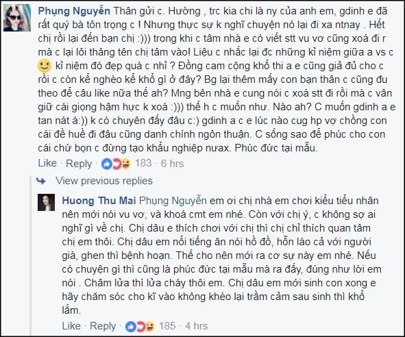 Tuy nhiên, Maya cũng đã nhanh chóng đáp trả và còn tố Tâm Tít nổi tiếng ăn nói hồ đồ, hỗn láo với cả người già, ghen bệnh hoạn.