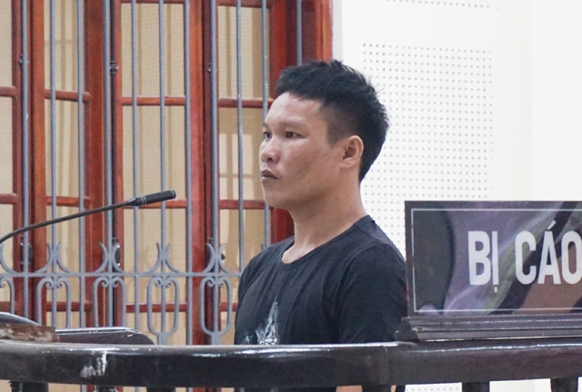 
Bị cáo Phạm Đức Bền tại phiên tòa
