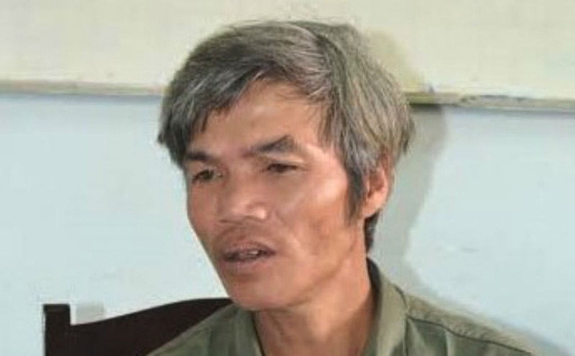 Tử tù Vy Bế Hoạt tại cơ quan điều tra. Ảnh: Minh Quý