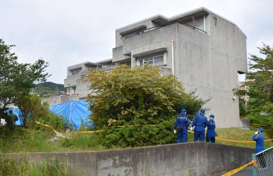 
Căn nh&agrave; nơi xảy ra vụ hỏa hoạn l&agrave;m chết 6 người. Ảnh: KYODO NEWS
