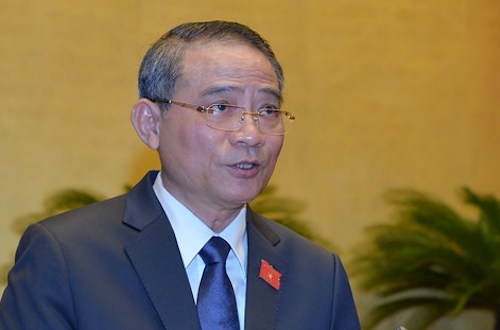 Bộ trưởng Giao th&ocirc;ng Trương Quang Nghĩa. Ảnh: QH
