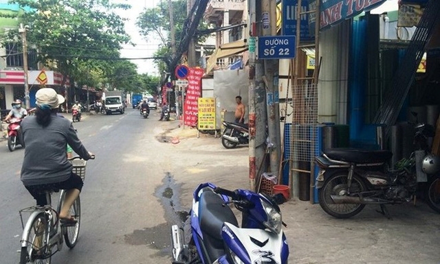 Khu vực ông Chánh bị Đức anh đâm chết.