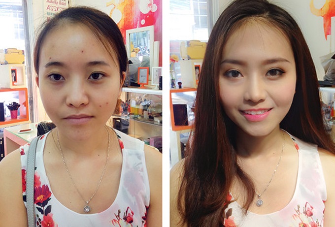 Công nghệ trang điểm chính là vũ khí lợi hại giúp chị em nâng tầm nhan sắc.