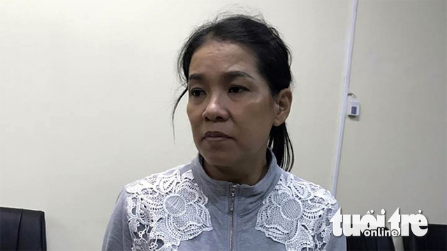 Nghi can Trần Kiều Trang thuê người thực hiện vụ việc - Ảnh: GIA MINH.
