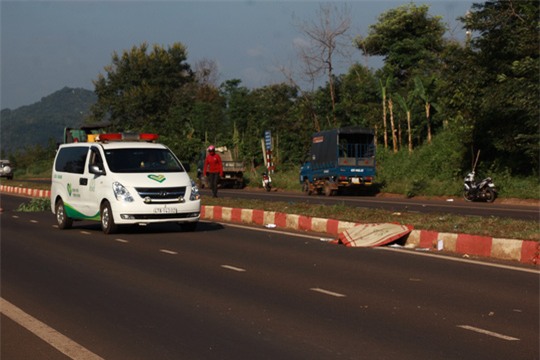Hiện trường vụ tai nạn