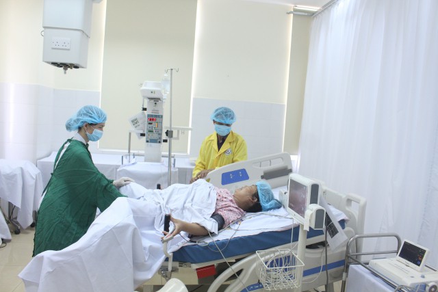 
Bệnh viện A Thái Nguyên đã thành lập các phòng đẻ gia đình
