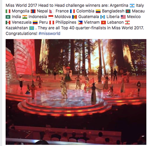 Các kênh theo dõi Đỗ Mỹ Linh thi chung kết Miss World 2017 tối nay