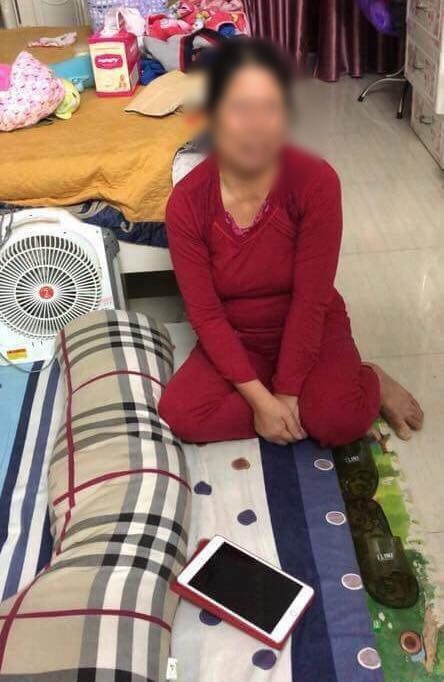 Người phụ nữ bị cáo buộc hành hạ bé gái hơn một tháng tuổi ở Hà Nam. Ảnh: FB Lê Tiểu Băng.