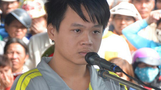 
Bị cáo Tuấn Anh tại phiên tòa
