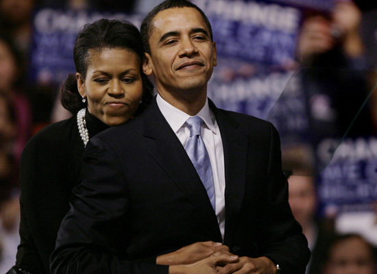 Phía sau thành công của Barack Obama luôn có hình bóng của Michelle.
