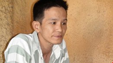 Nghi can b&igrave;nh tĩnh, thoải m&aacute;i khai nhận h&agrave;nh vi phạm tội. Ảnh: TK