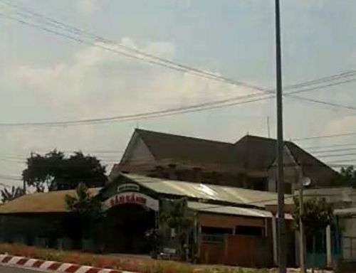 Nơi xảy ra vụ án mạng.