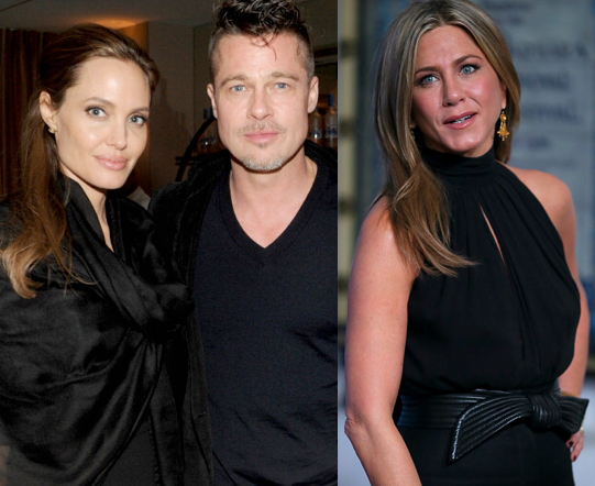
Brad Pitt v&agrave; Angelina Jolie đến nay vẫn m&atilde;i d&iacute;nh tai tiếng cắm sừng Jennifer Aniston.
