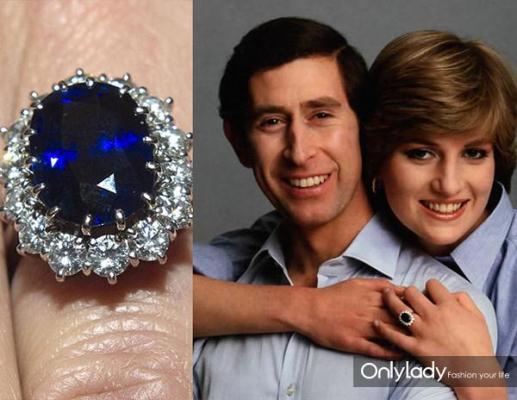 
Chiếc nhẫn kim cương của Công nương Diana hiện giờ đang được Công nương Kate thừa hưởng.
