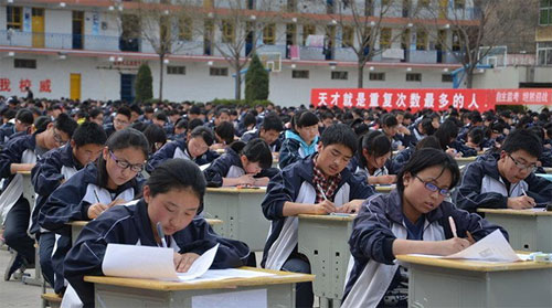 Gaokao là kỳ thi rất được coi trọng tại Trung Quốc.