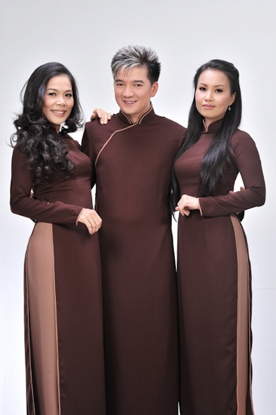Mr Đàm, Cẩm Ly và Mỹ Lệ.
