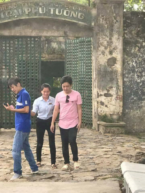 
H&igrave;nh ảnh Trường Giang ở C&ocirc;n Đảo. Ảnh: FBNV.
