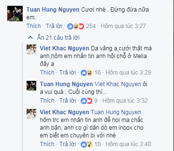 Không chỉ công khai, Khắc Việt còn khiến cư dân mạng choáng váng vì khẳng định cuối năm cưới luôn.