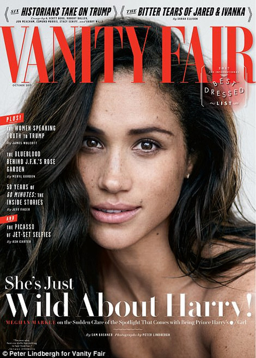 
Cuộc phỏng vấn đầy đủ với Meghan xuất hiện trong số báo tháng 10 của Vanity Fair, được bán vào thứ 6 ngày 8 tháng 9.
