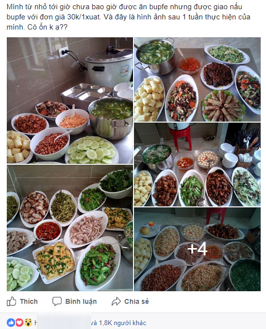 
Những mâm buffet văn phòng đẹp, ngon hút nghìn like.
