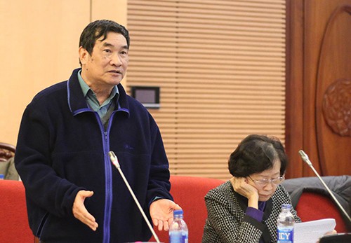 GS Đ&agrave;o Trọng Thi, nguy&ecirc;n Chủ nhiệm Ủy ban Văn h&oacute;a Gi&aacute;o dục Thanh thiếu ni&ecirc;n v&agrave; Nhi đồng của Quốc hội.